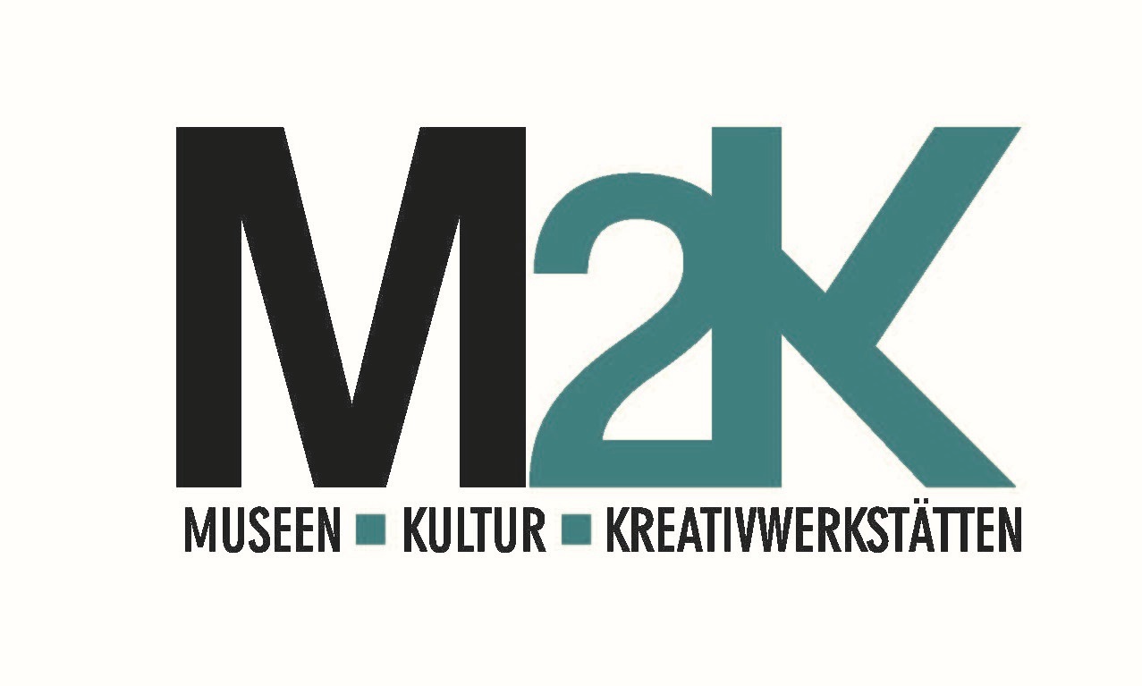 Das Logo M2K - Museen, Kultur, Kreativwerkstätten