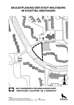 Bebauungsplan "Westhagen II. Quartier / 2B, 2. Änderung