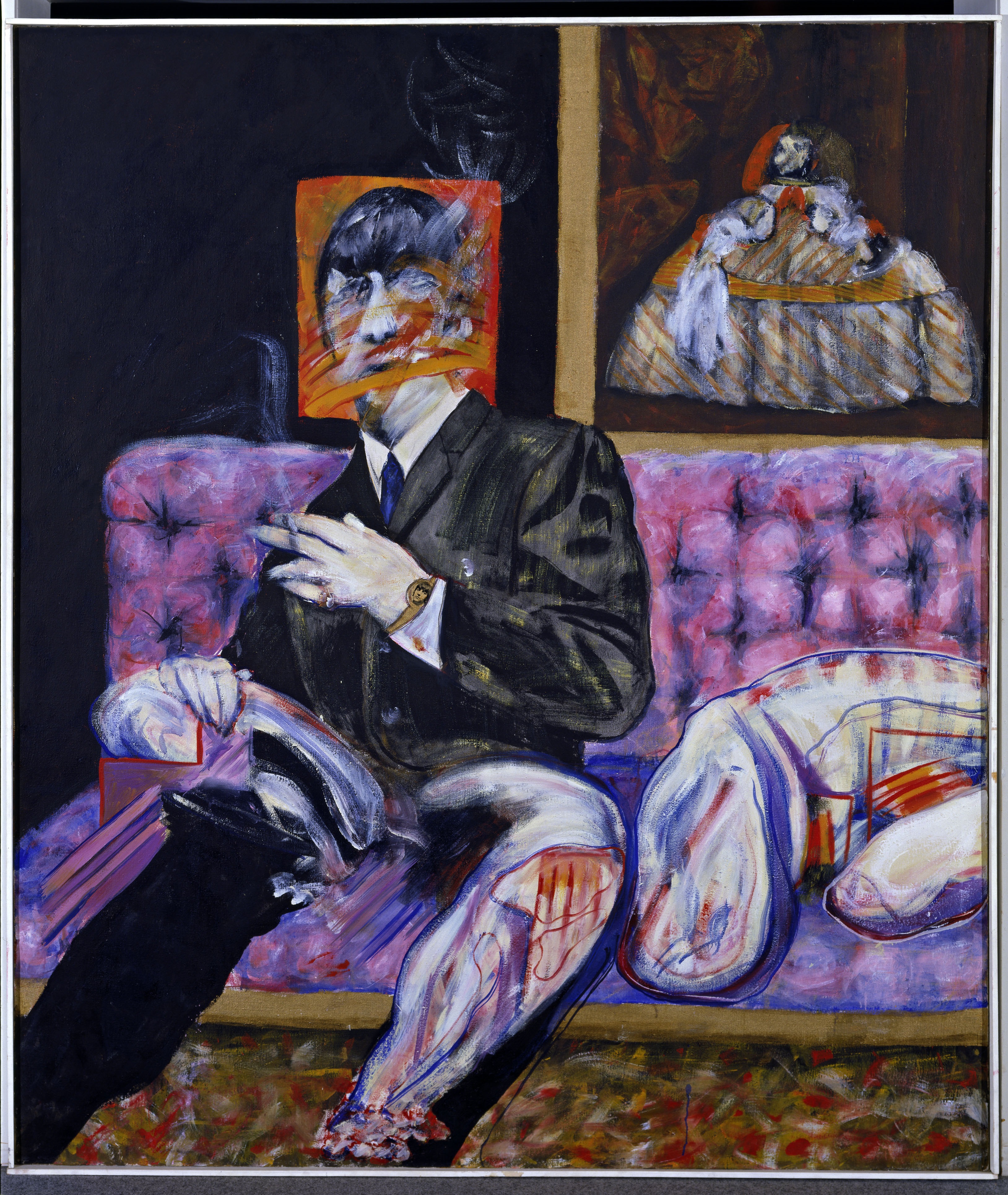 Uwe Lausen, Ringo, 1966, oil on canvas, 200 x 170 cm