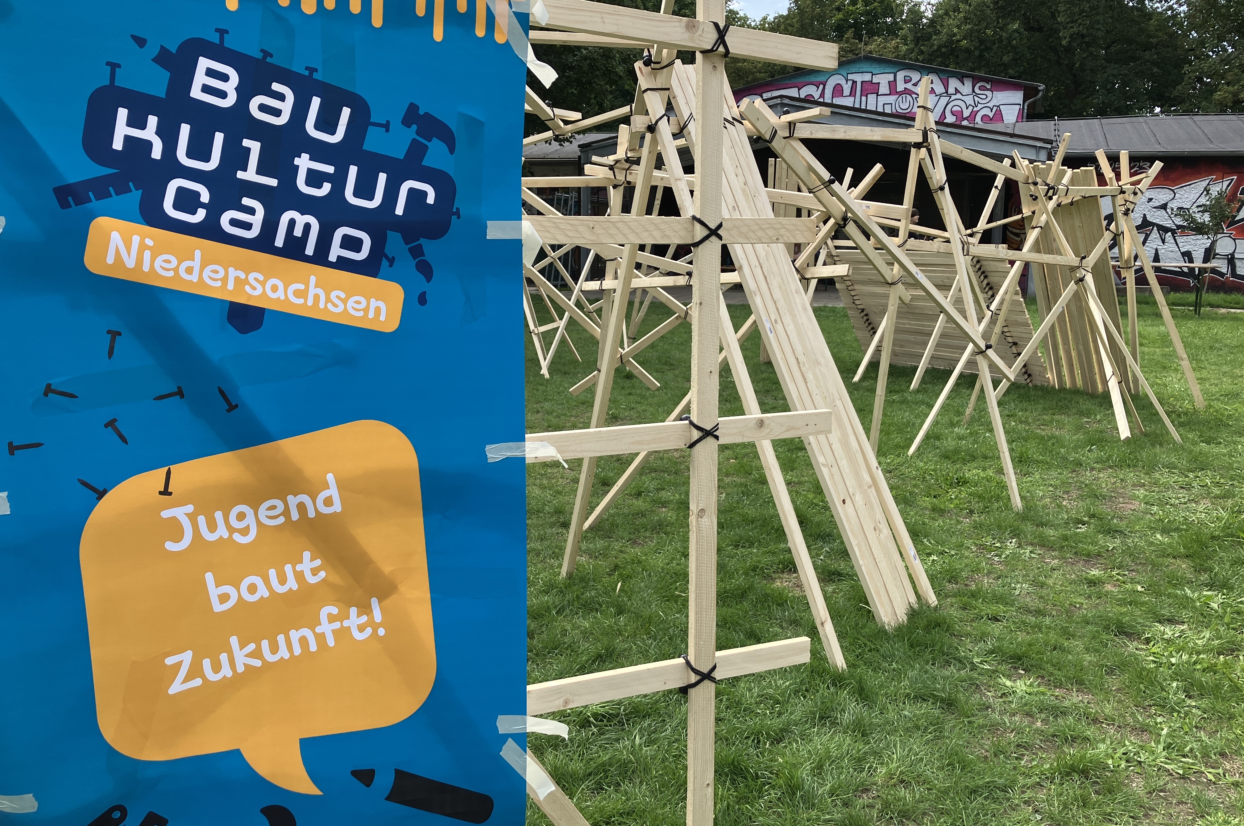 Impression of the Baukulturcamp