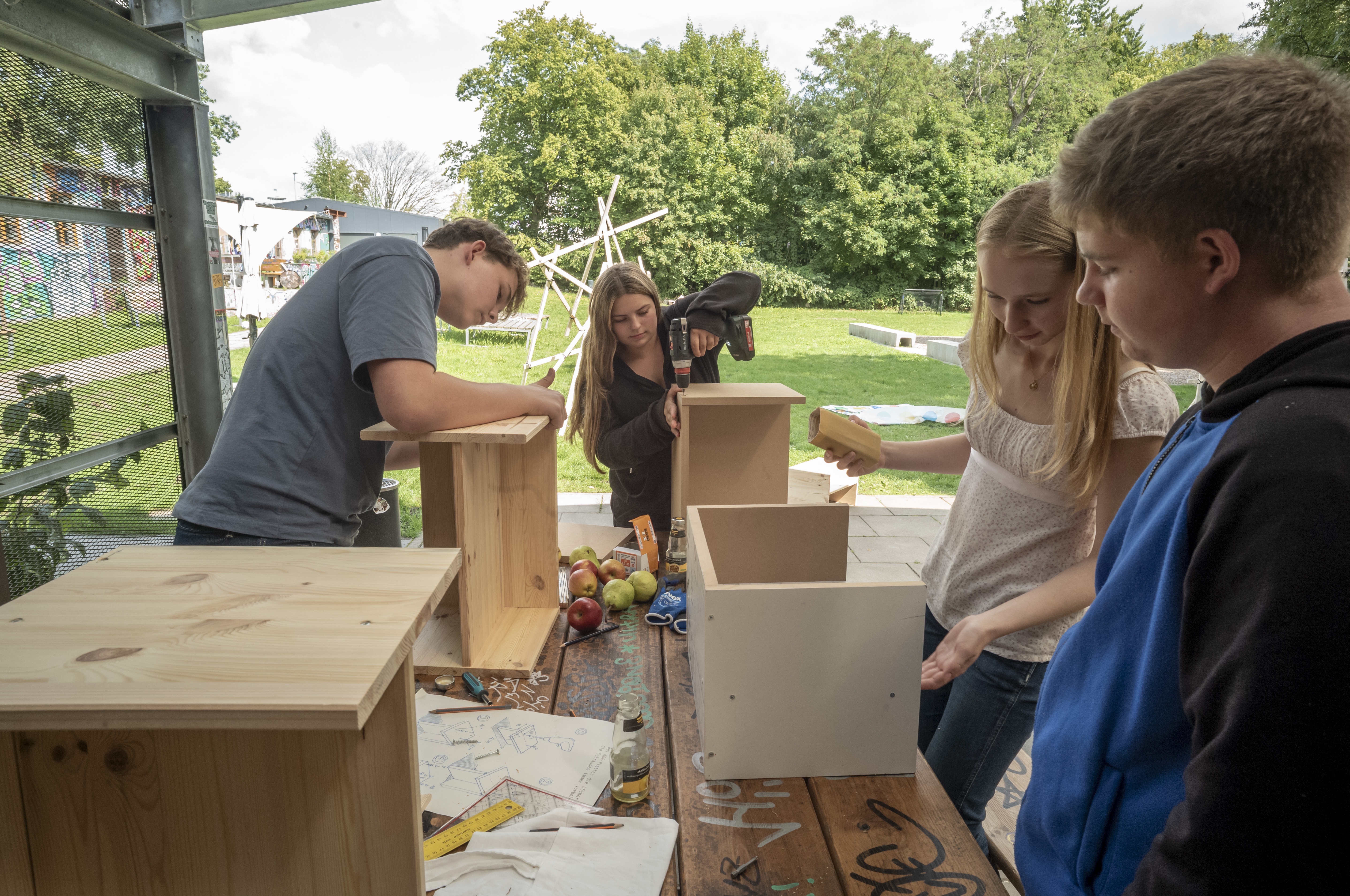 Impression of the Baukulturcamp