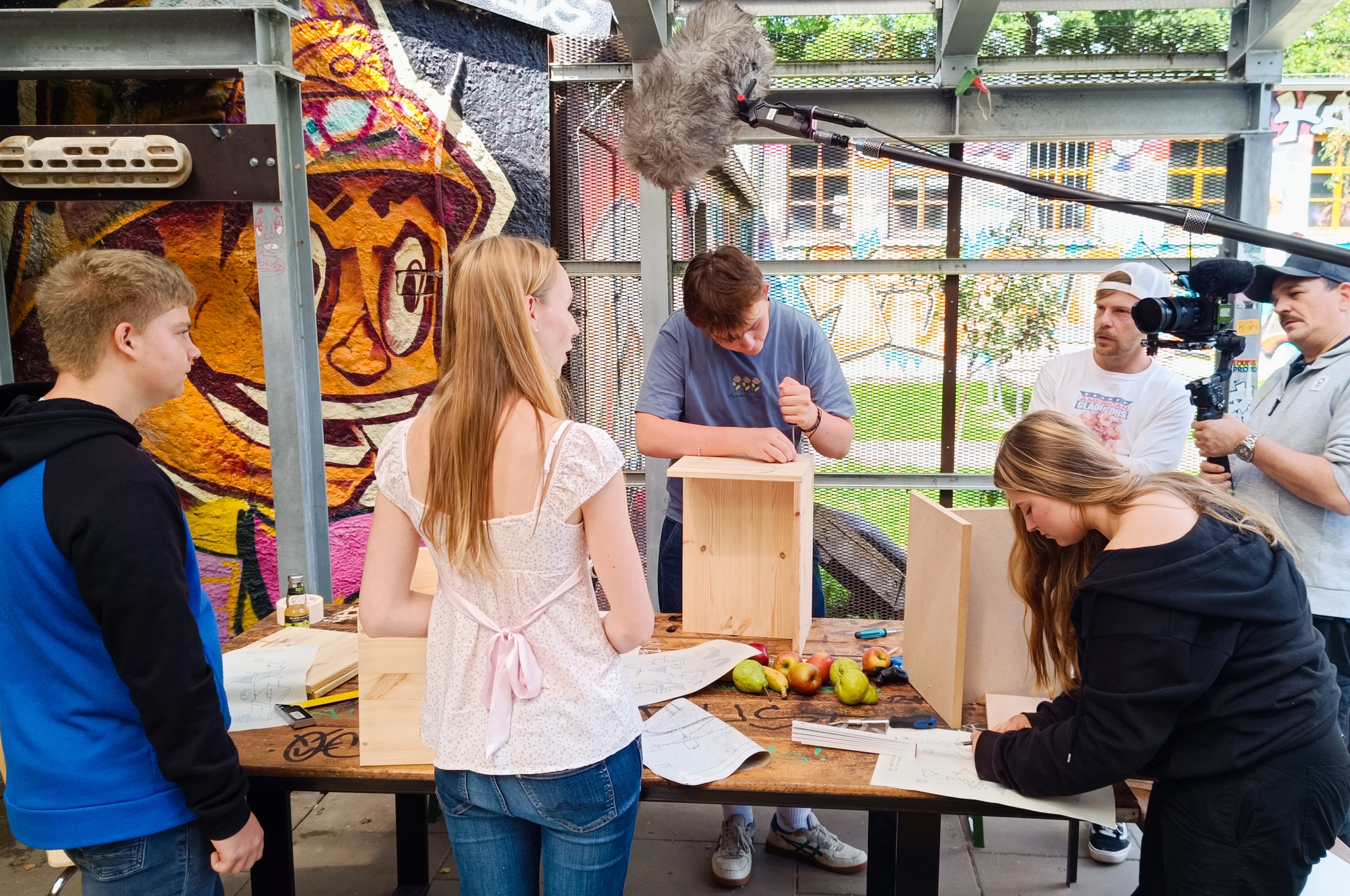 Impression of the Baukulturcamp