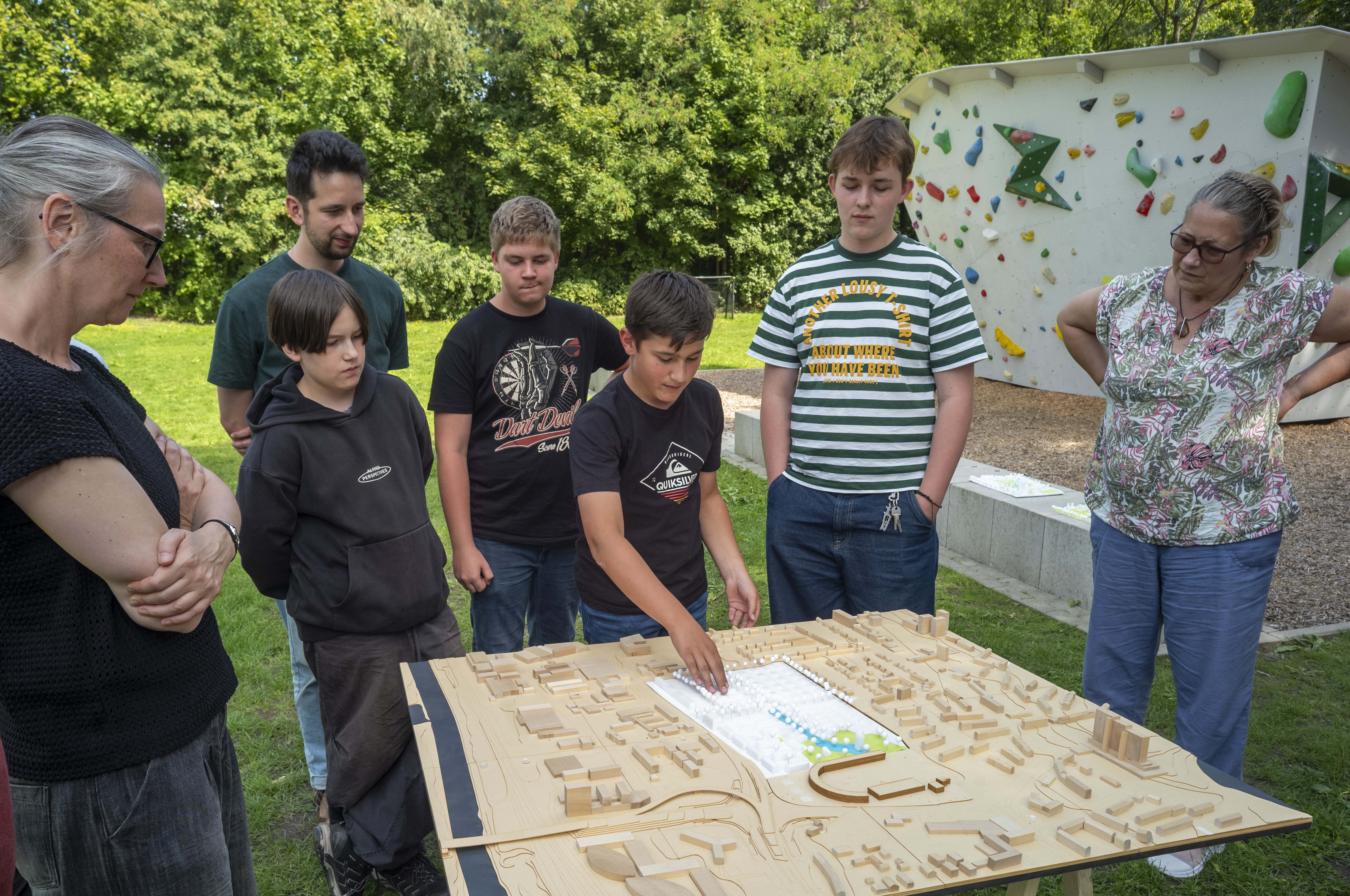 Impression of the Baukulturcamp