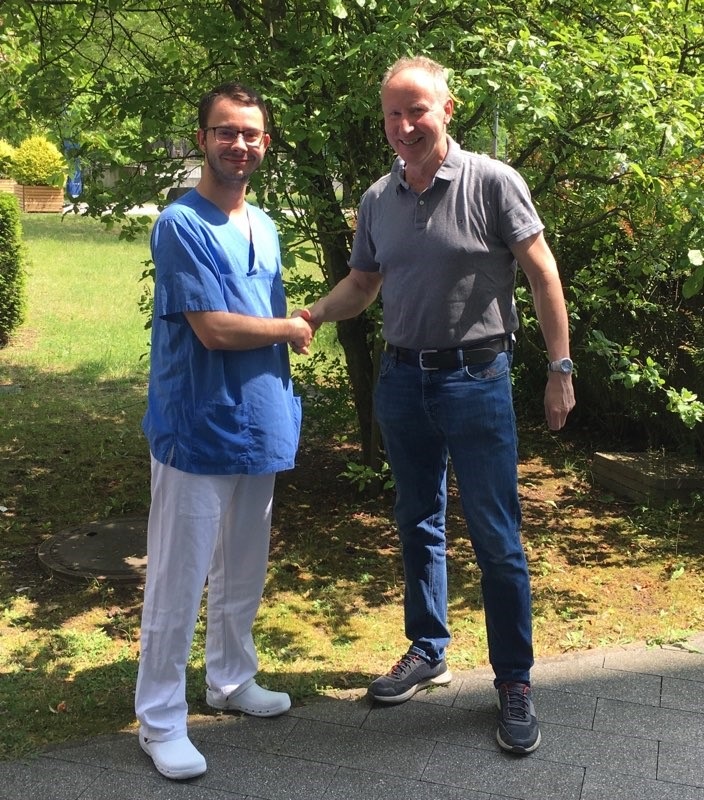 Vit Hudec und Bernd-Michael Hilbig