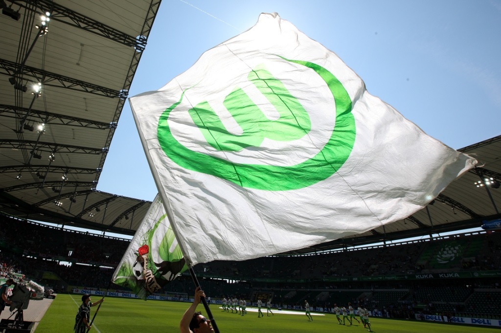 Flag from VfL Wolfsburg