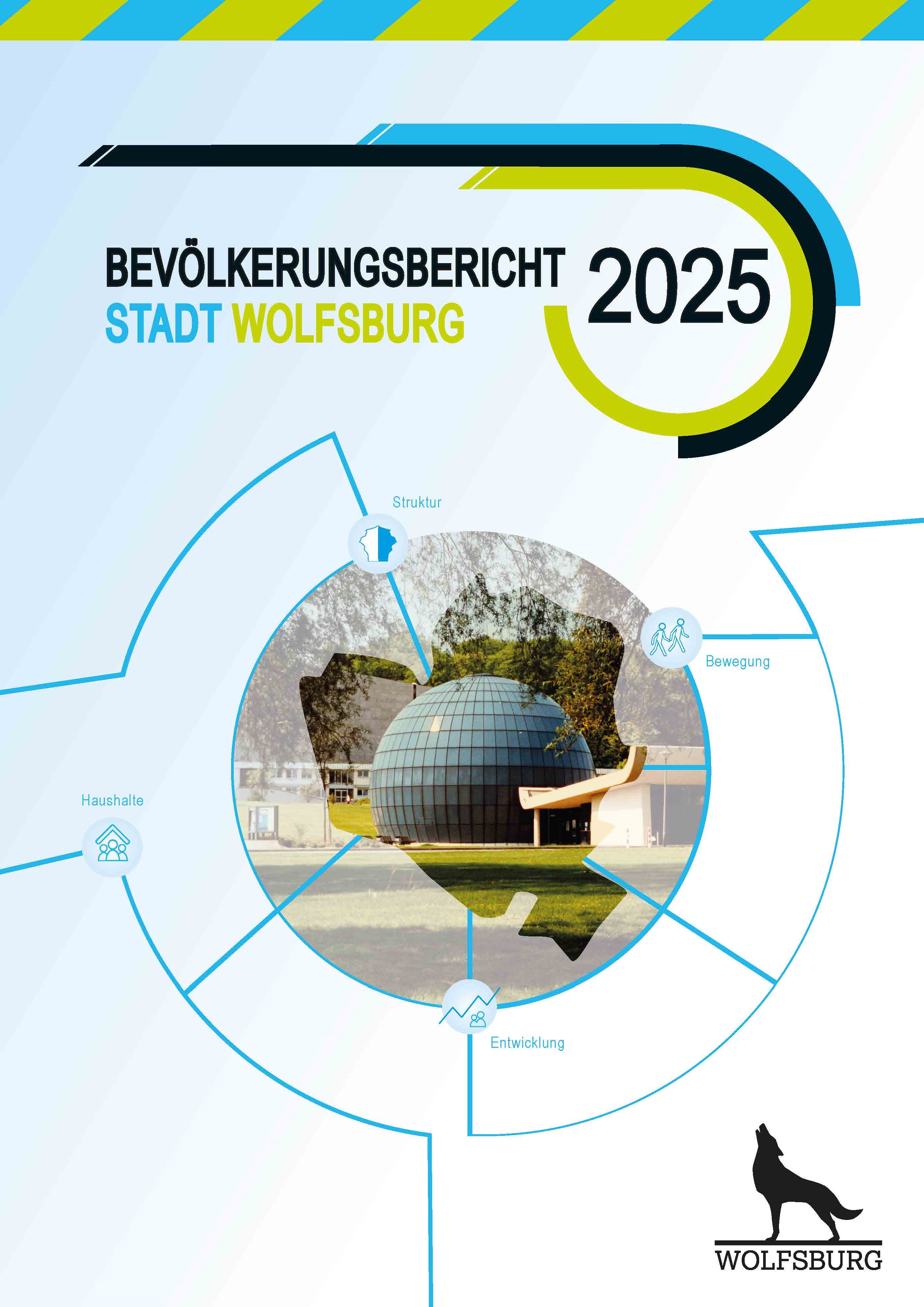 Titelseite des Bevölkerungsberichts 2023