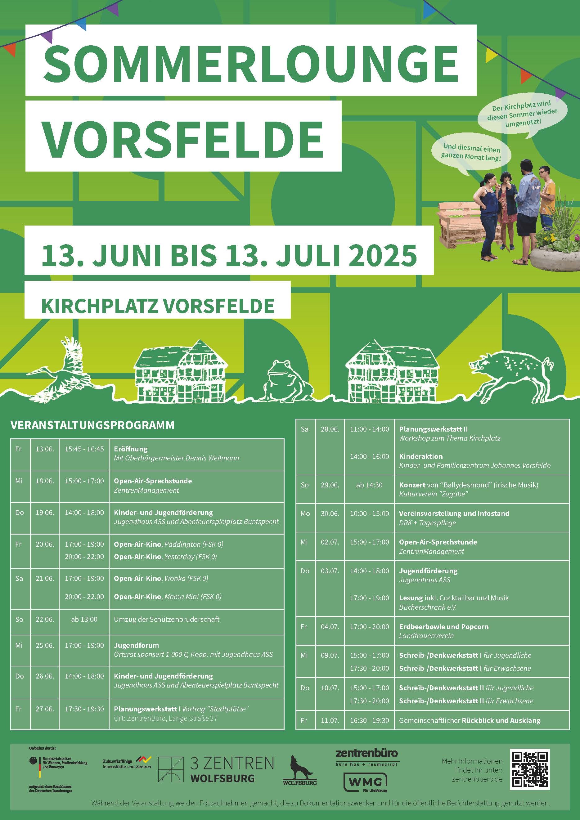 Poster of the Vorsfelde Summer Lounge